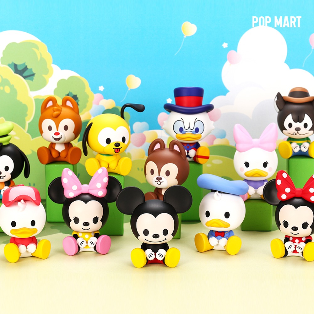 POP MART KOREA, Disney Mickey Family - 디즈니 미키 패밀리 시리즈 (박스)