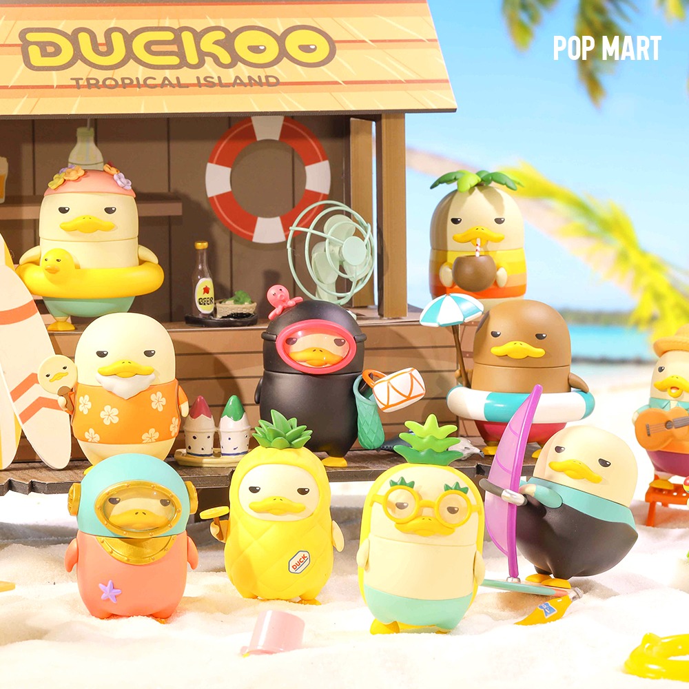 Duckoo Tropical Island - 더쿠 트로피컬 아일랜드 시리즈 (박스)