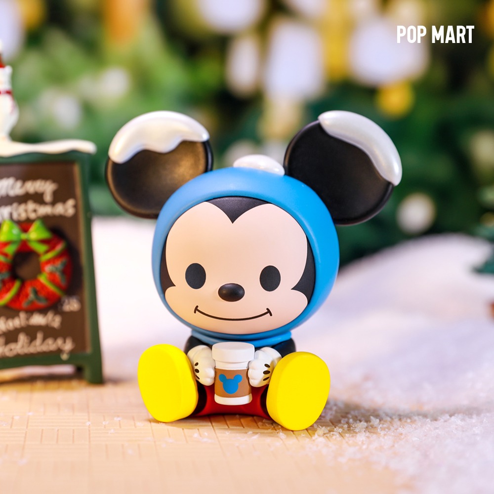 POP MART KOREA, Disney Mickey Friends Winter - 디즈니 미키 프렌즈 윈터 시리즈 (랜덤)