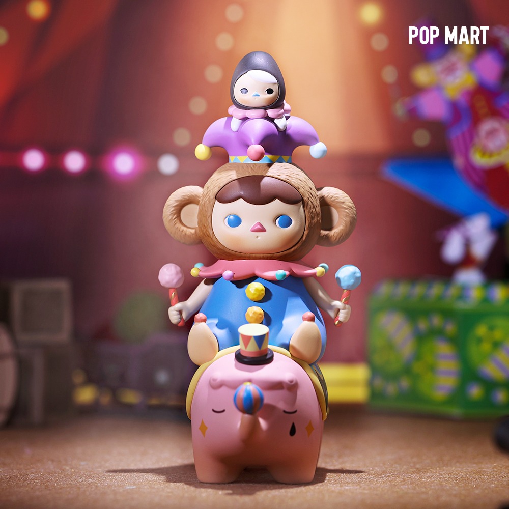 POP MART KOREA, Pucky Circus Acrobatics baby - 푸키 서커스 아크로바틱 베이비 Big