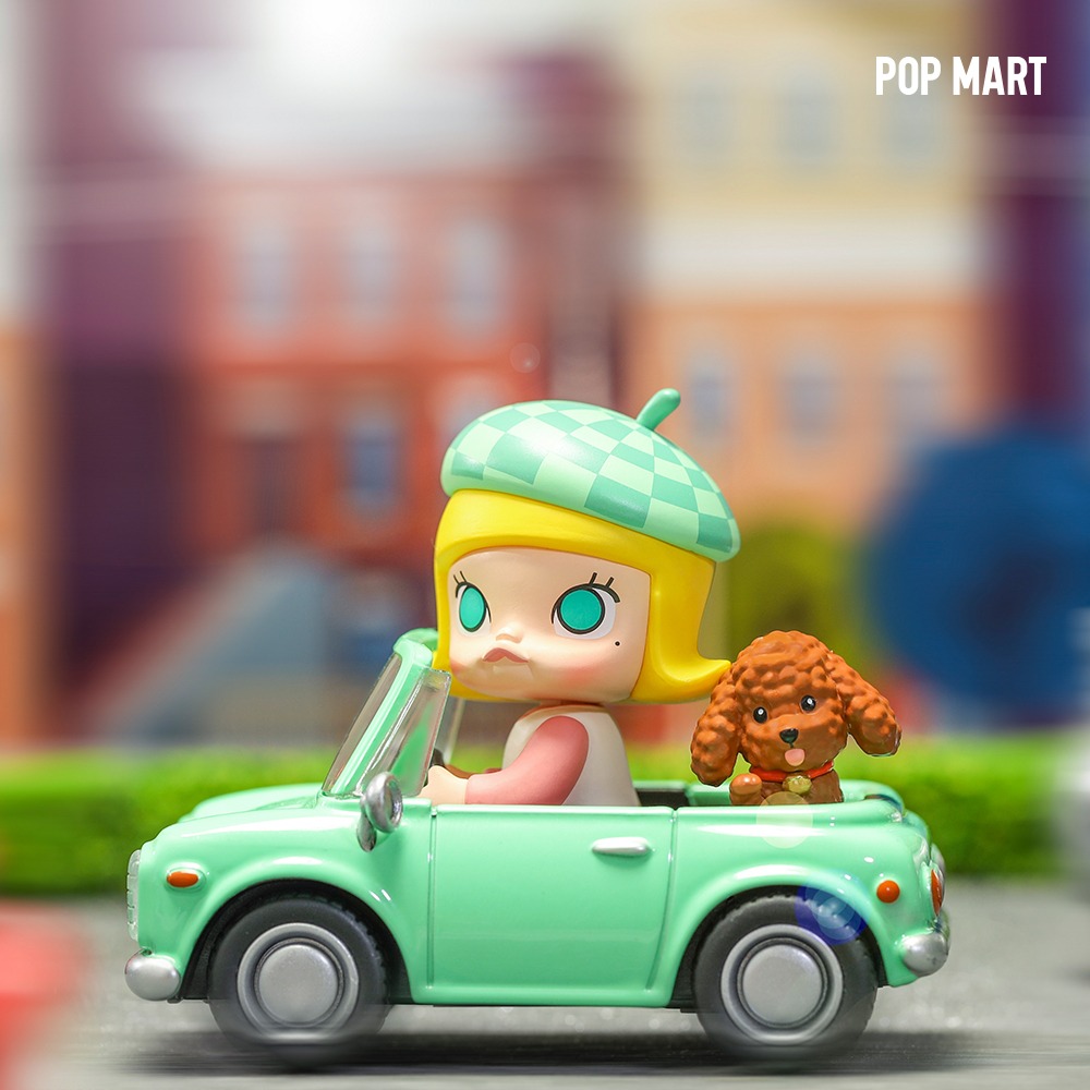 POP MART KOREA, Molly Car Car - 몰리 카 시리즈 (랜덤)