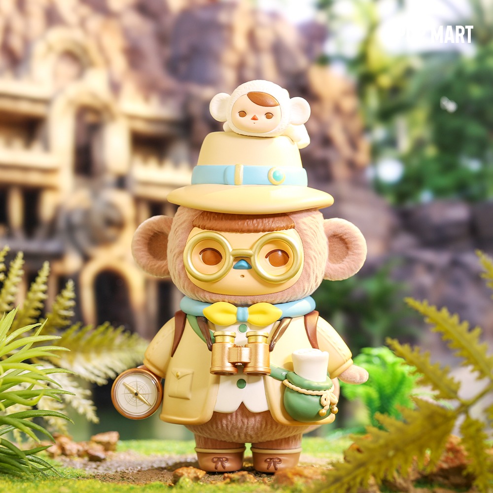 Pucky Little Monkey Archaeologist Baby - 푸키 원숭이 고고학자 베이비 Big