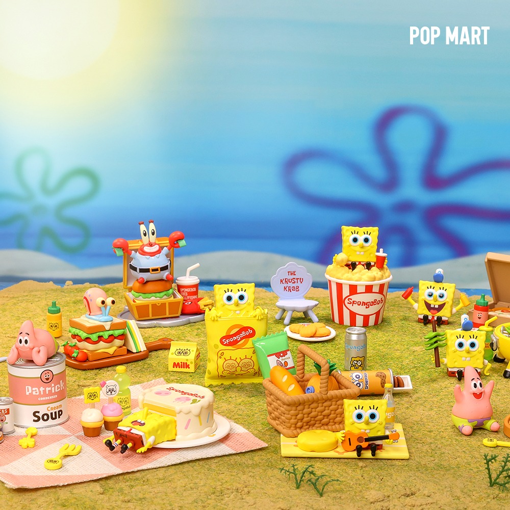 SpongeBob Picnic Party - 스폰지밥 피크닉 파티 시리즈 (박스)