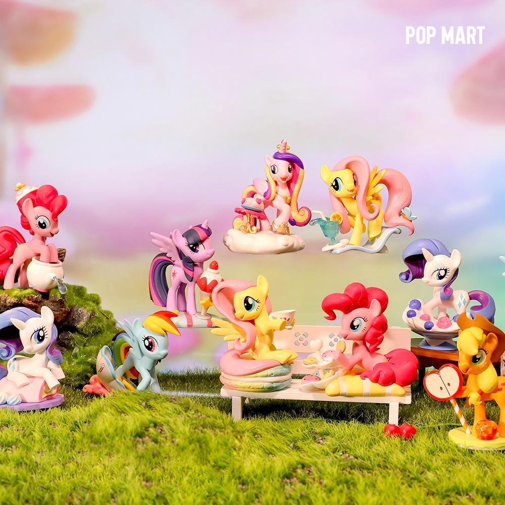 POP MART KOREA, My Little Pony Leisure Afternoon - 마이 리틀 포니 에프터눈 시리즈 (박스)