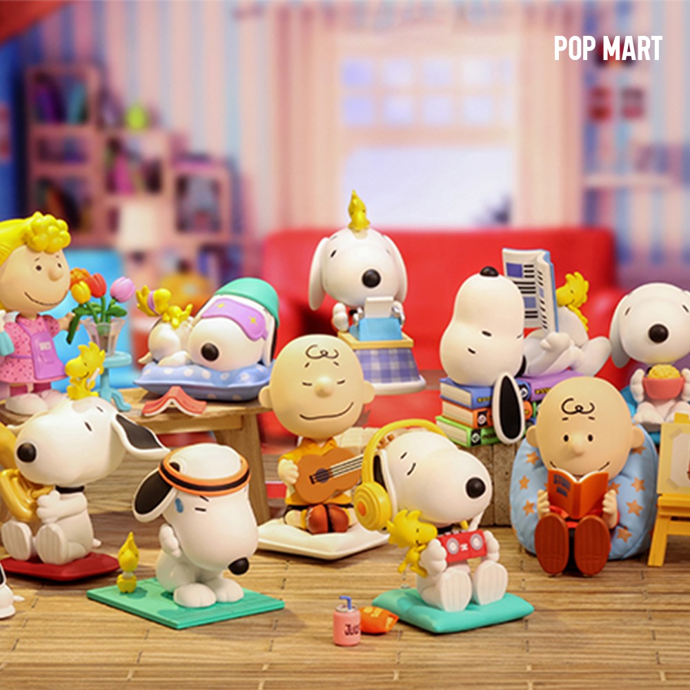 Snoopy Chill at Home - 스누피 집에서 놀자 시리즈 (박스)