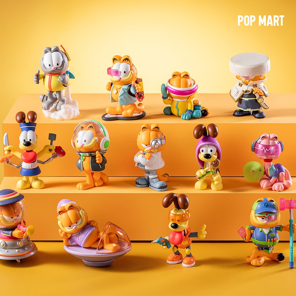 POP MART KOREA, Garfield Future Fantasy - 가필드 퓨쳐 판타지 시리즈 (박스)