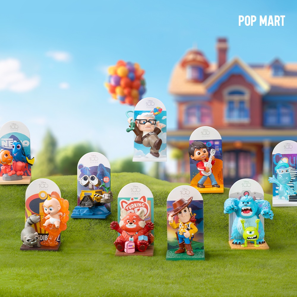 POP MART KOREA, Disney 100th Anniversary Pixar - 디즈니 100주년 픽사 시리즈 (박스)